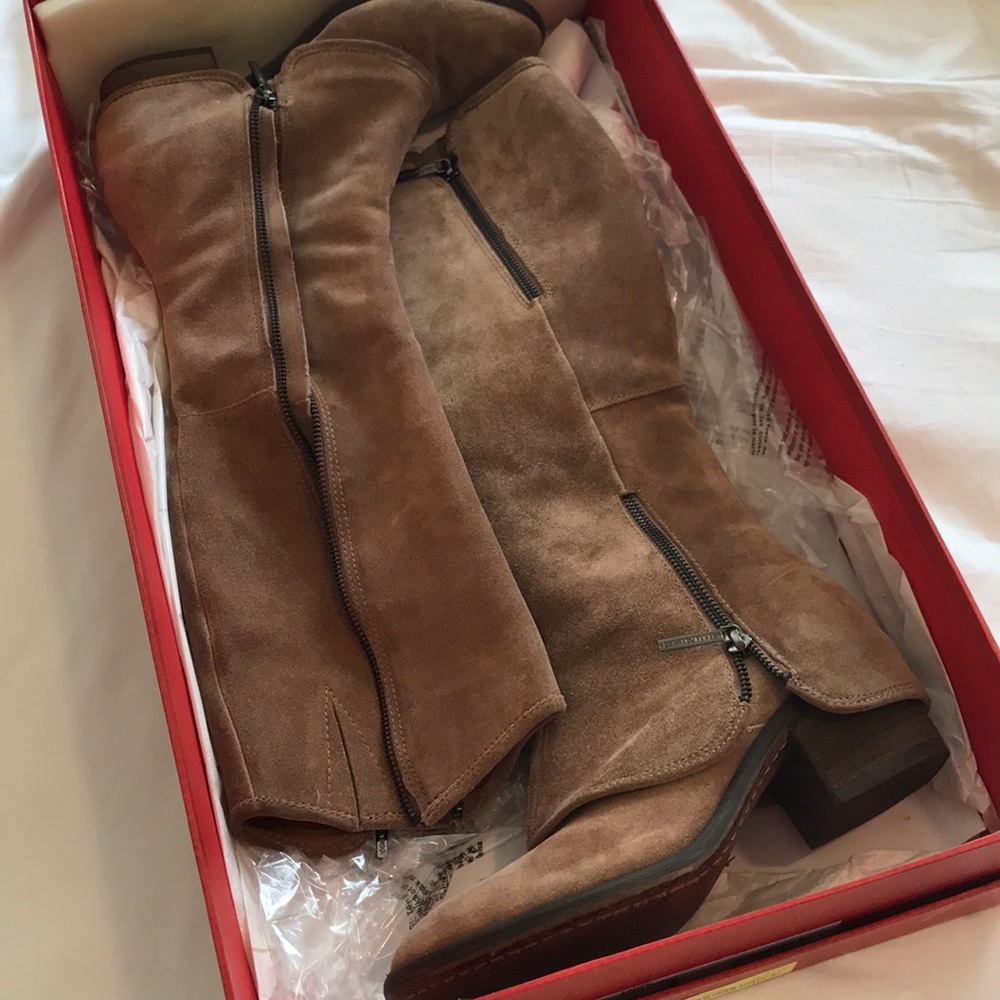 Taupe Donald J. Pliner Devi Boots